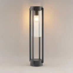 Lucande Tiras Sockelleuchte, Dunkelgrau, 56 Cm 12 Lucande Tiras Sockelleuchte, Dunkelgrau, 56 Cm -Heimbeleuchtung 9969200 4